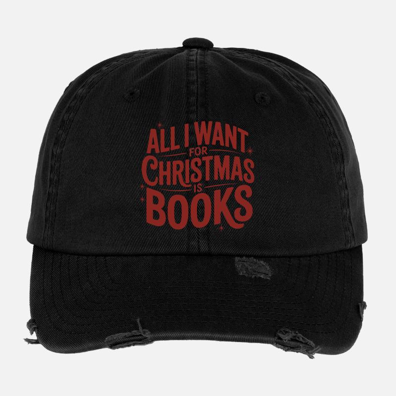 Christmas Wish Books Flexfit Vintage Destroyed Cap