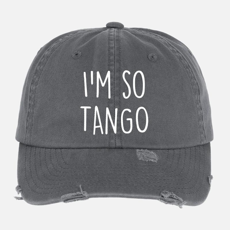 Danseur de tango Casquette vintage effet usé Flexfit