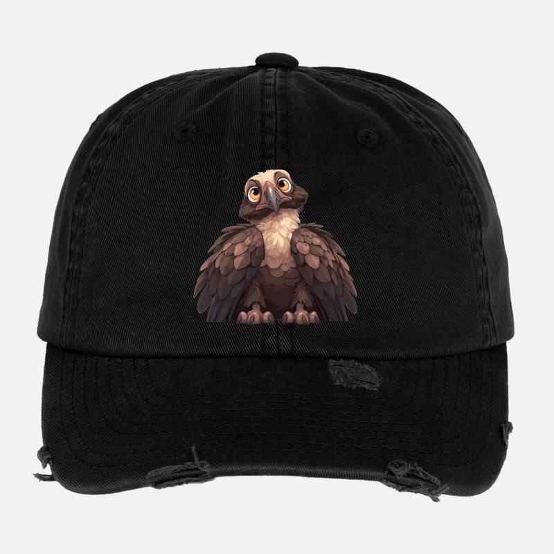 Vulture Flexfit Vintage Destroyed Cap