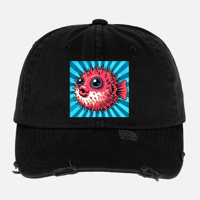 blowfish Flexfit Vintage Destroyed Cap