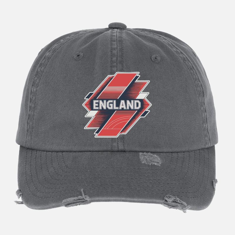 Angleterre Casquette vintage effet usé Flexfit