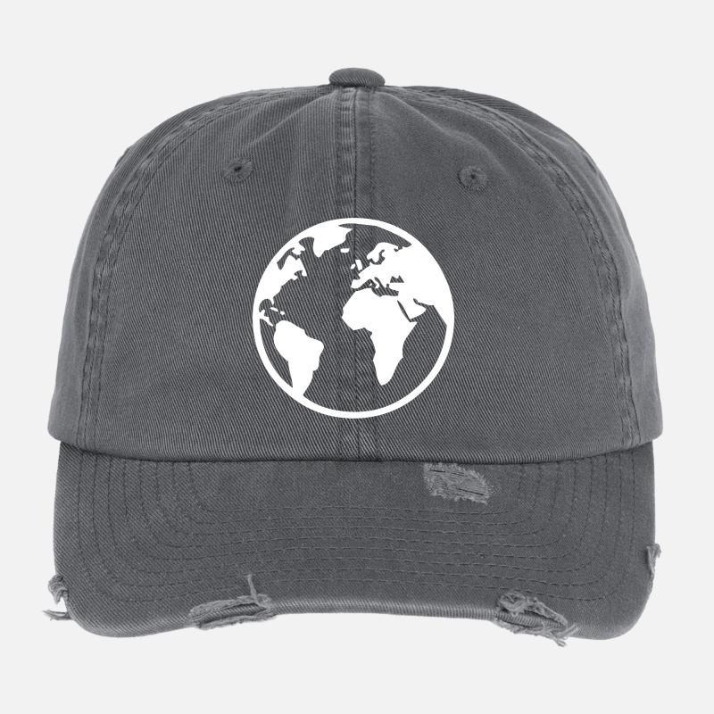 Erde Flexfit Vintage Destroyed Cap