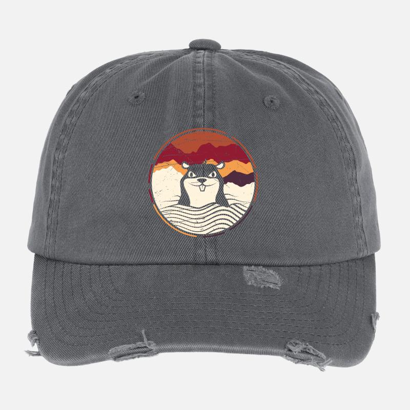 Maulwurf Flexfit Vintage Destroyed Cap