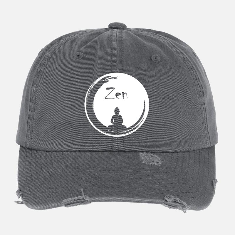 Zen bubble Flexfit Vintage Destroyed Cap