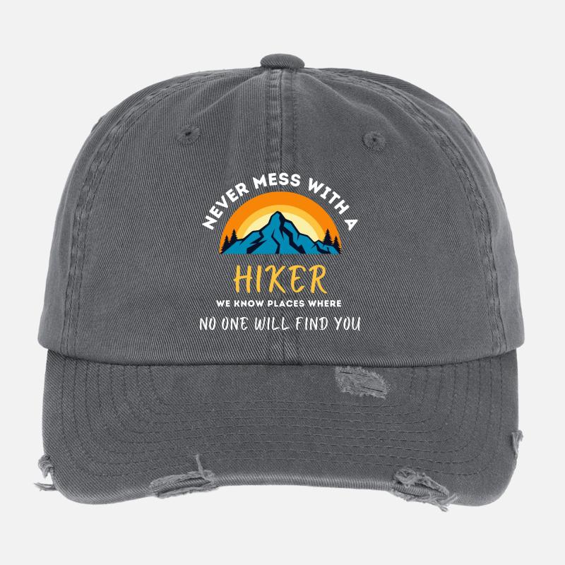 Nie Ärgern Mit Dem Hiker Flexfit Vintage Destroyed Cap