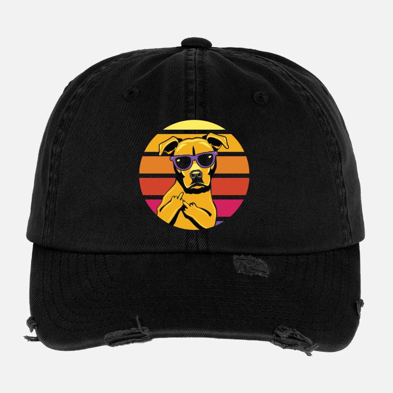Sunhound Ombre Rétro Casquette vintage effet usé Flexfit