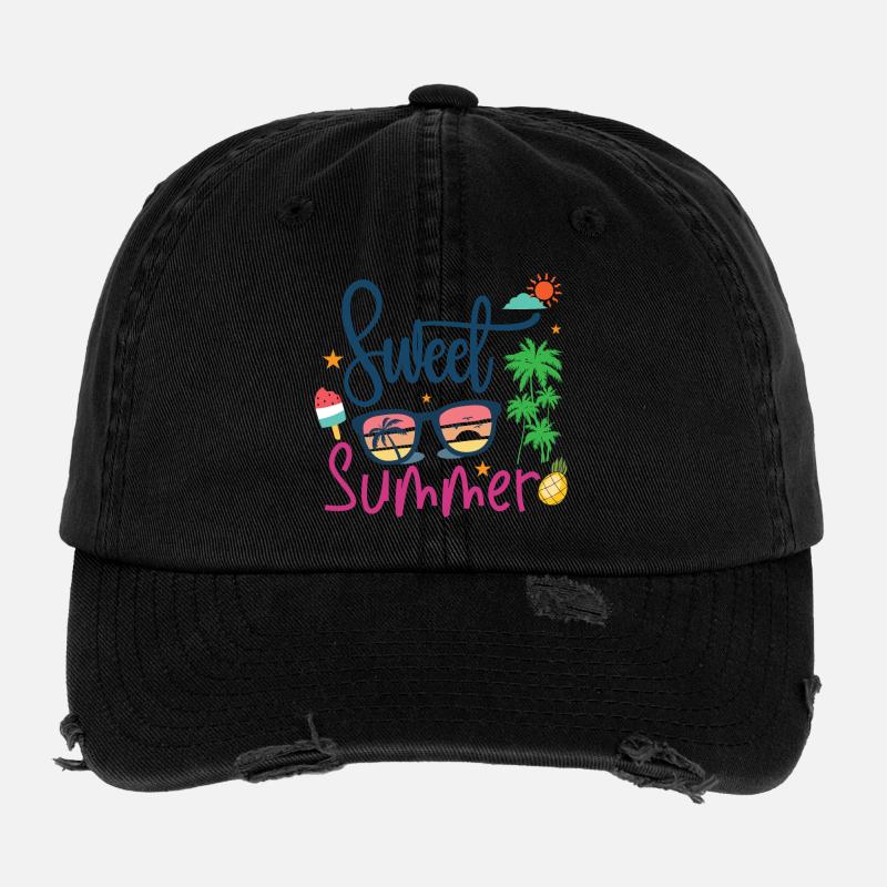 Sweet Summer Flexfit Vintage Destroyed Cap