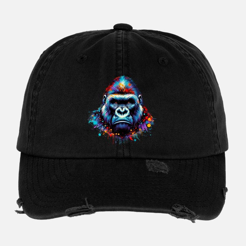 Gorilla Flexfit Vintage Destroyed Cap