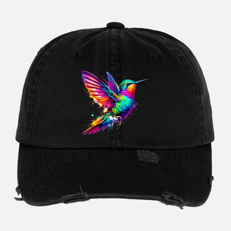 Kolibri Flexfit Vintage Destroyed Cap