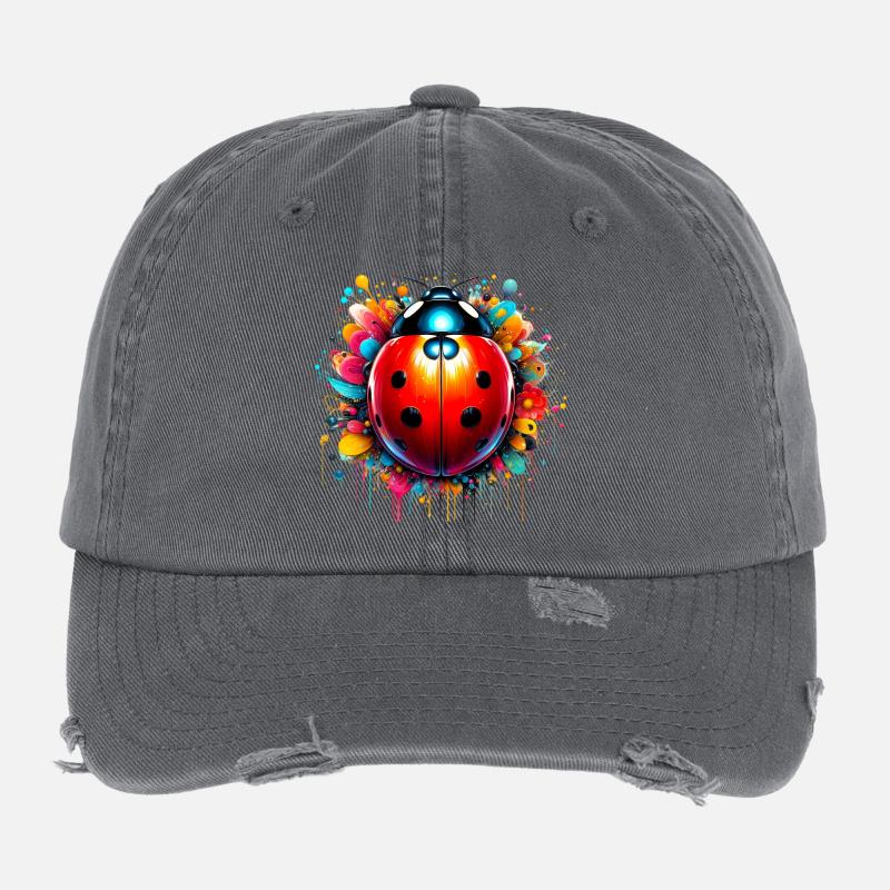 Marienkäfer Flexfit Vintage Destroyed Cap