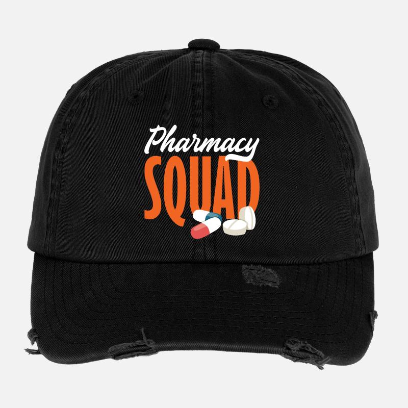 Apotheker Pharmazeutisch-technischer Flexfit Vintage Destroyed Cap