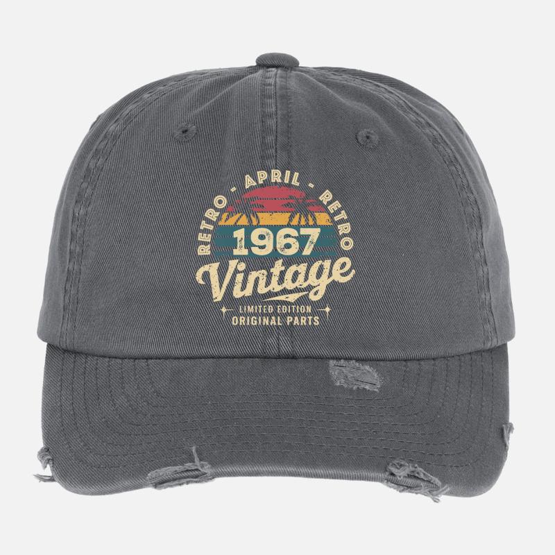 April 1967 Flexfit Vintage Destroyed Cap