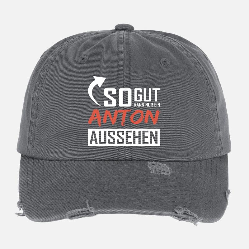 So gut kann nur ein Anton aussehen Flexfit Vintage Destroyed Cap