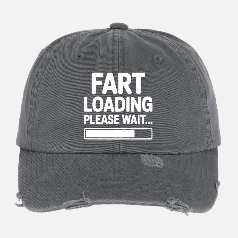 Furz-Laden, bitte warten... Flexfit Vintage Destroyed Cap