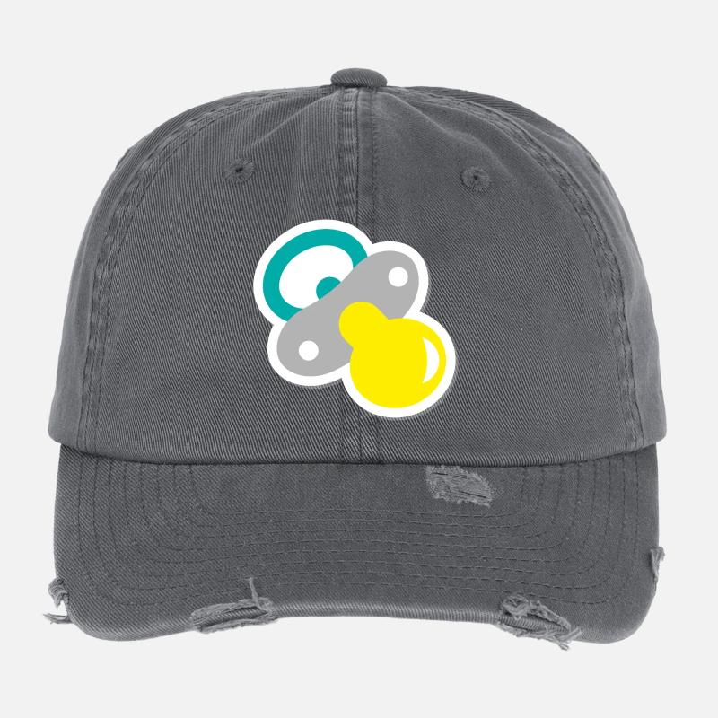 Sucette Casquette vintage effet usé Flexfit