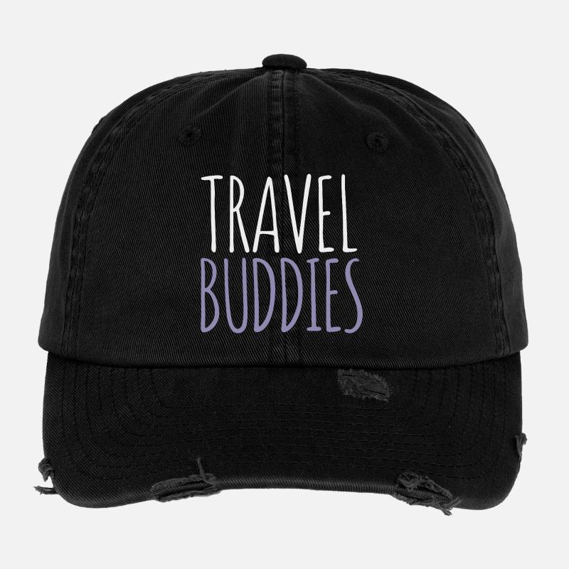 Reisefreunde Flexfit Vintage Destroyed Cap