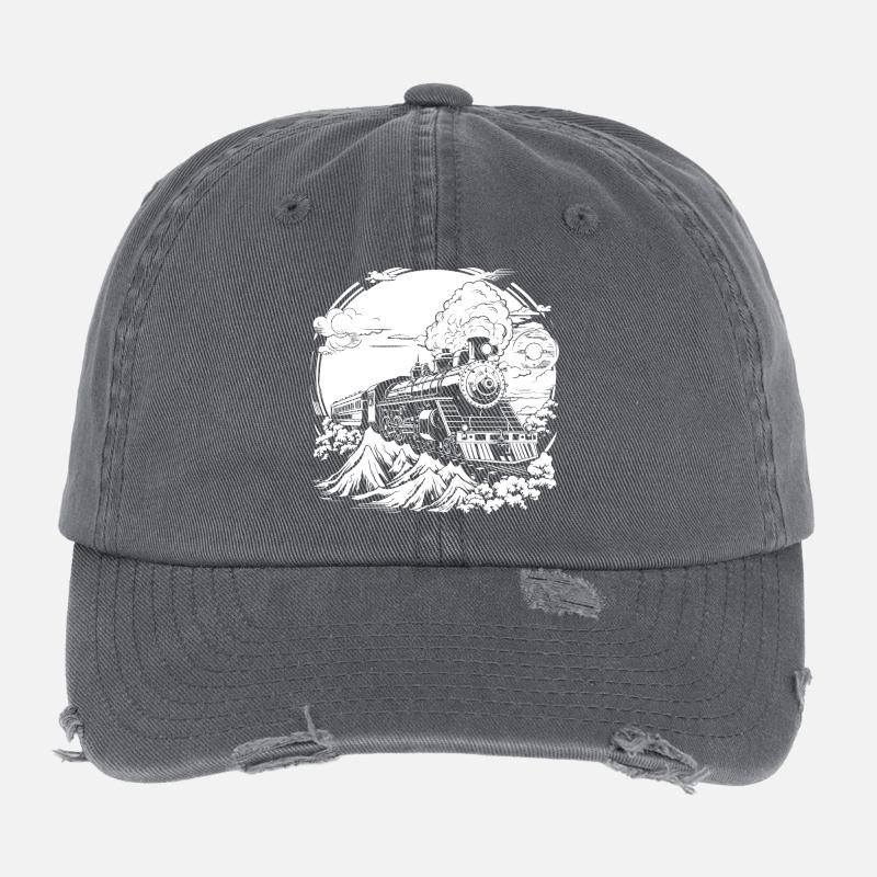 Eisenbahn Flexfit Vintage Destroyed Cap