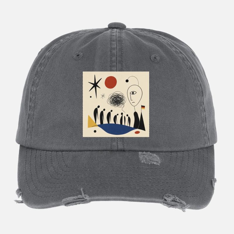 Fragile Republik  Flexfit Vintage Destroyed Cap