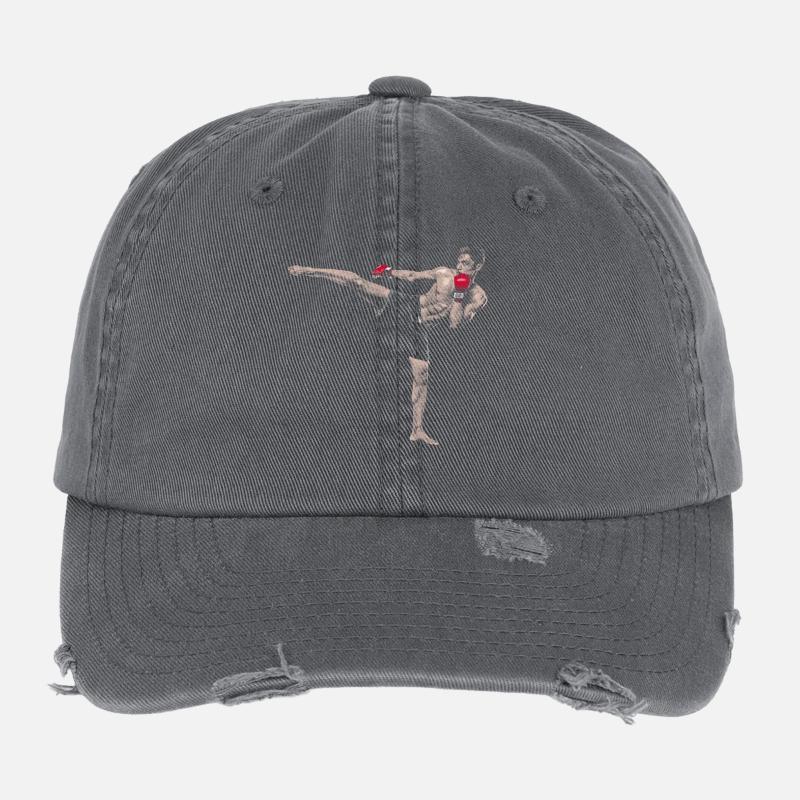 Kickboxer Casquette vintage effet usé Flexfit