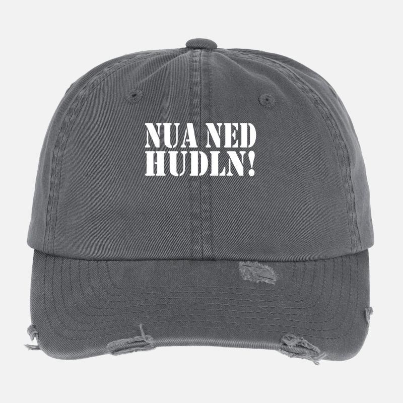 NUA NED HUDLN! Flexfit Vintage Destroyed Cap