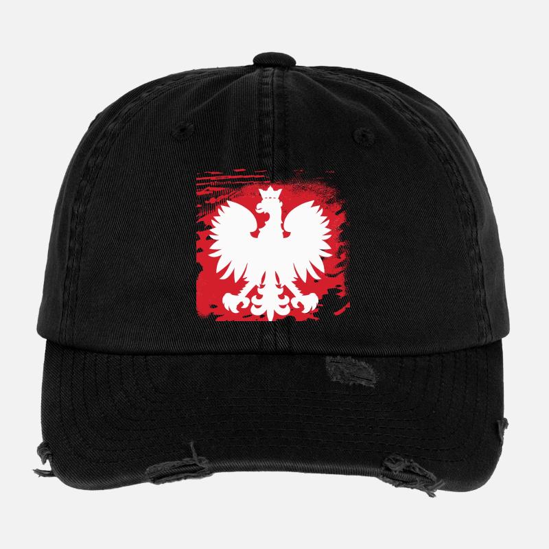 Polen Flexfit Vintage Destroyed Cap