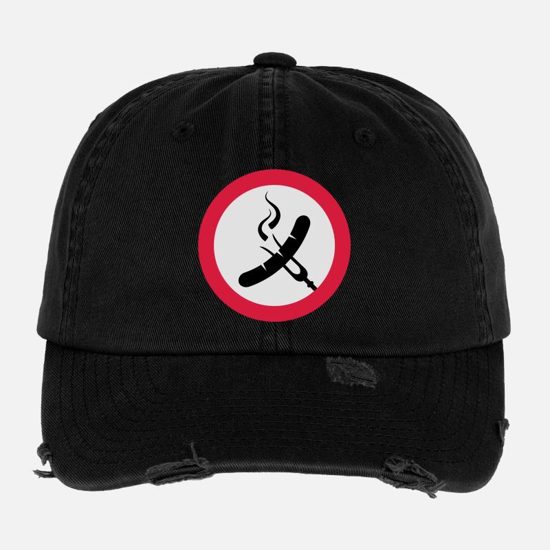 Grillwurst Flexfit Vintage Destroyed Cap