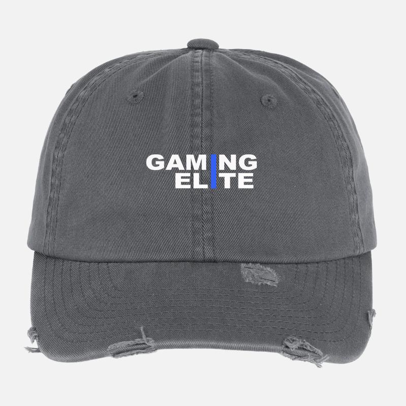 Gaming Elite Flexfit Vintage Destroyed Cap