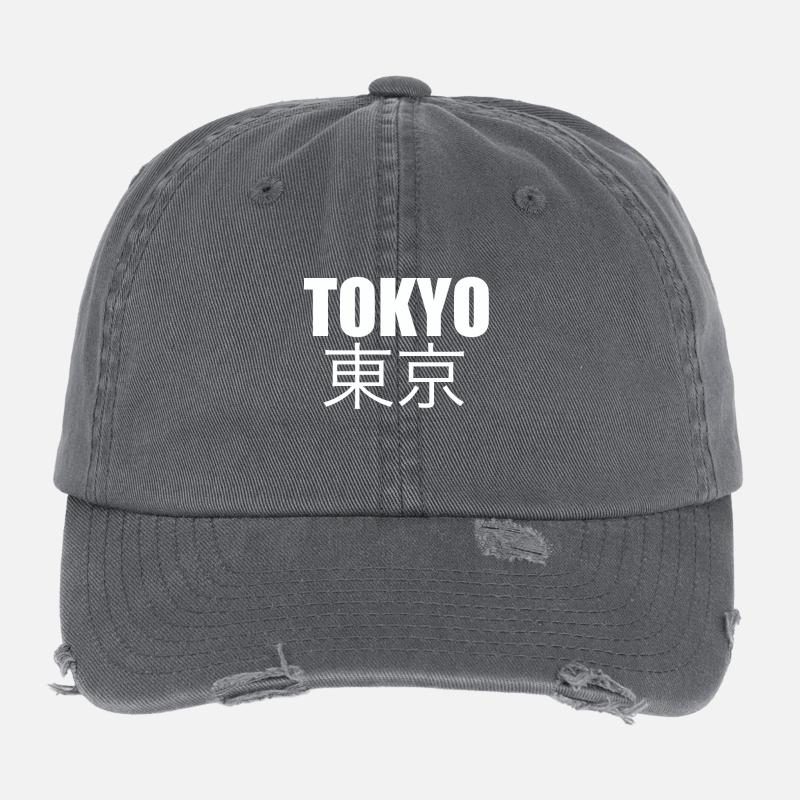 Tokio Flexfit Vintage Destroyed Cap