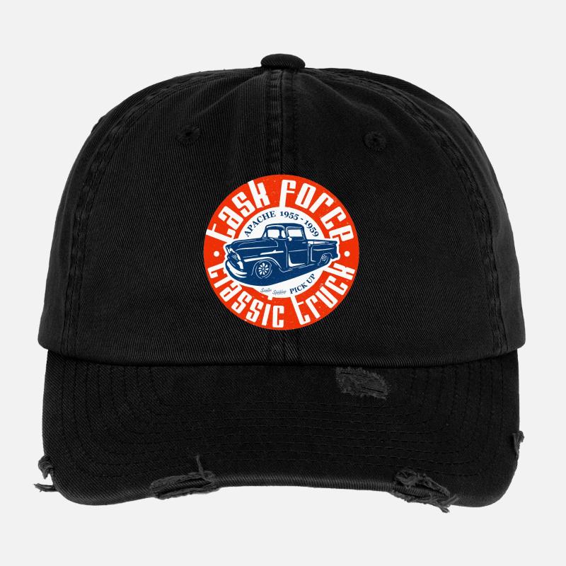 Apache Classic Truck Flexfit Vintage Destroyed Cap