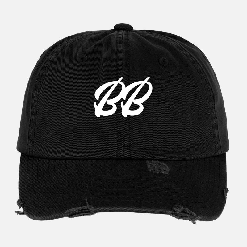 BB - Casquette vintage effet usé Flexfit - noir