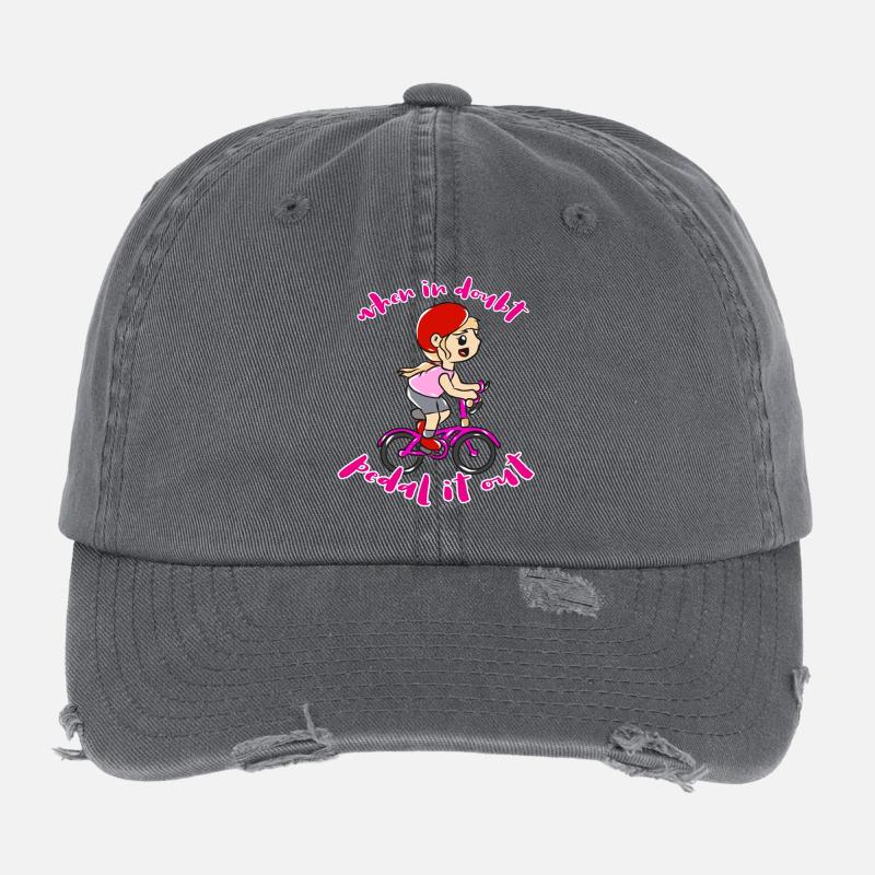 Vélo Sport Casquette vintage effet usé Flexfit