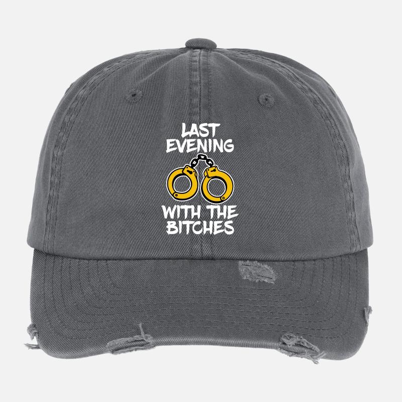 Party Machen Junggesellinnenfeier Polterabend Flexfit Vintage Destroyed Cap