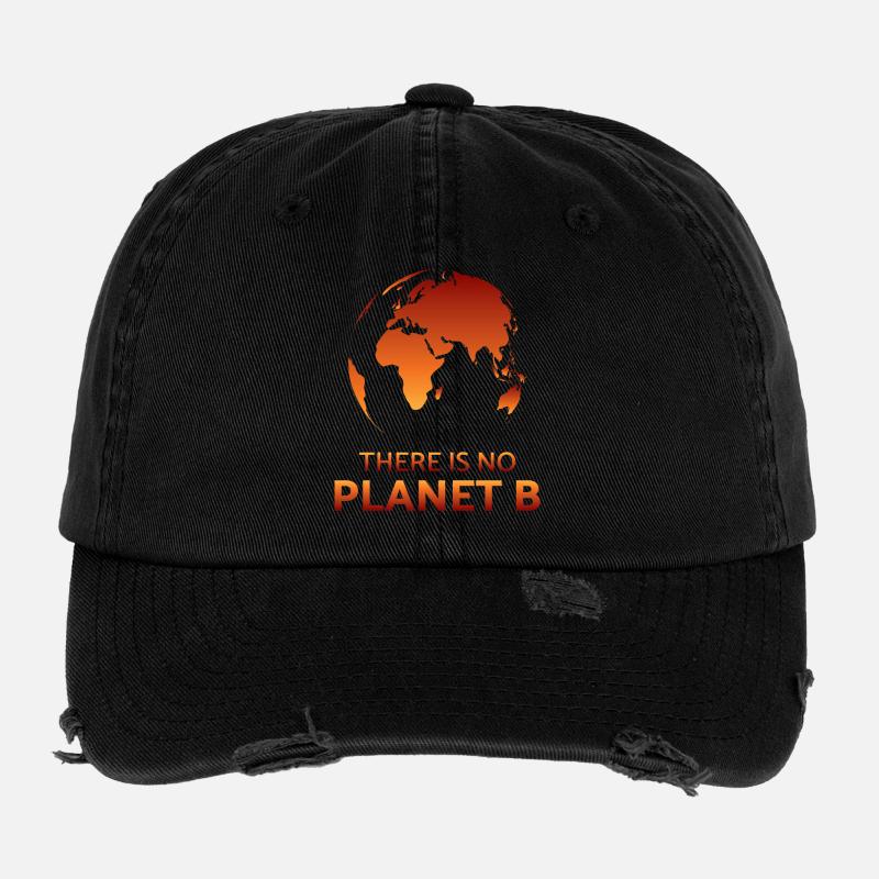 Climate protection environment planet earth climate climate policy Flexfit Vintage Destroyed Cap