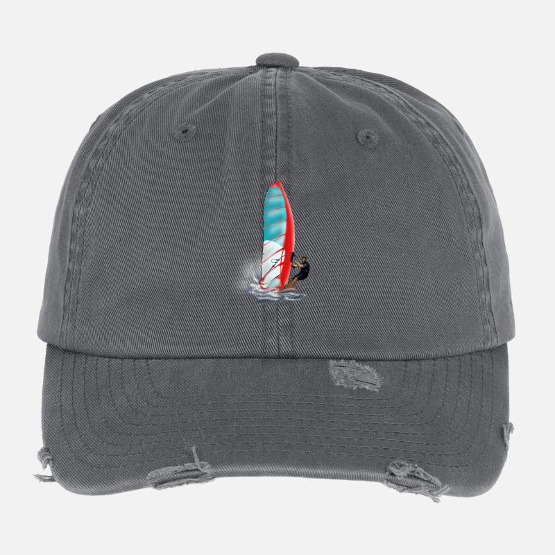 Windsurfing Flexfit Vintage Destroyed Cap