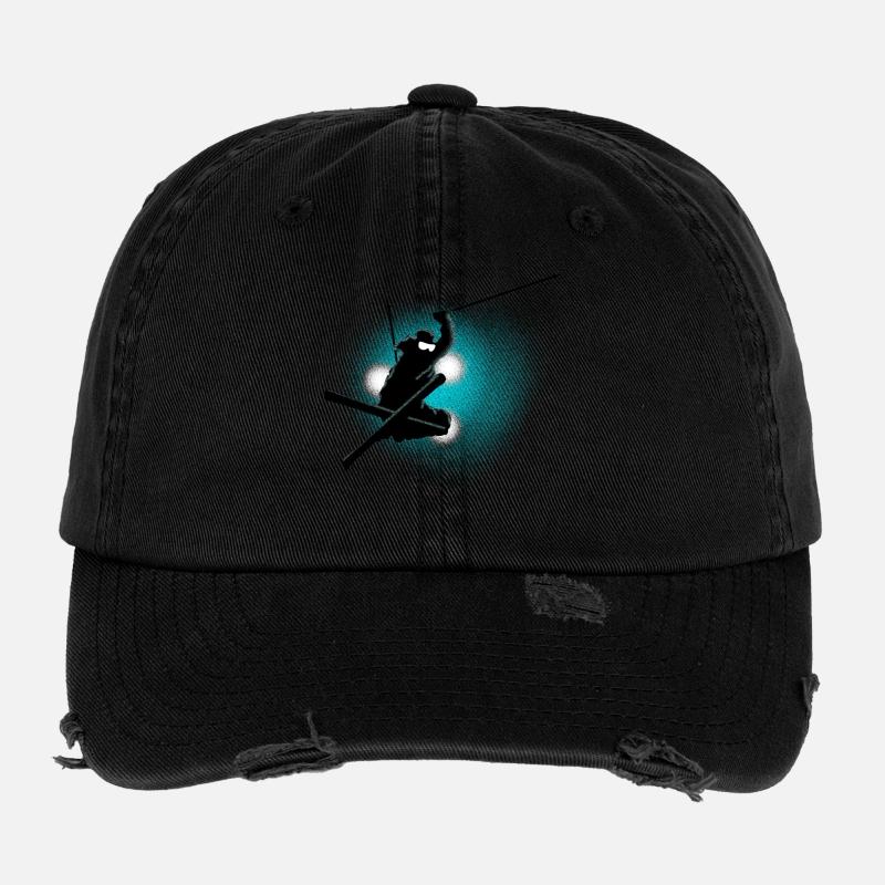 freestyle ski Flexfit Vintage Destroyed Cap