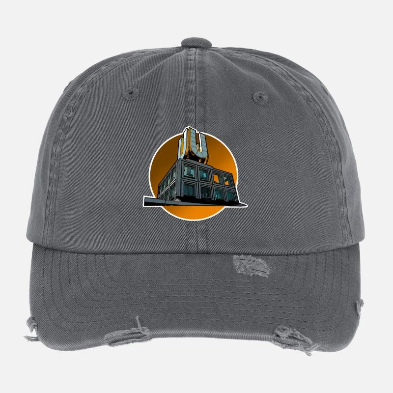 Dortmund Flexfit Vintage Destroyed Cap