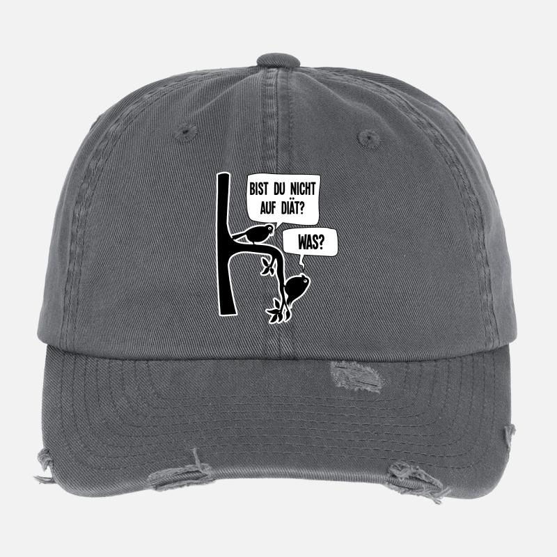 Graisse surpoids joufflu Drôle Drôle Proverbes Casquette vintage effet usé Flexfit