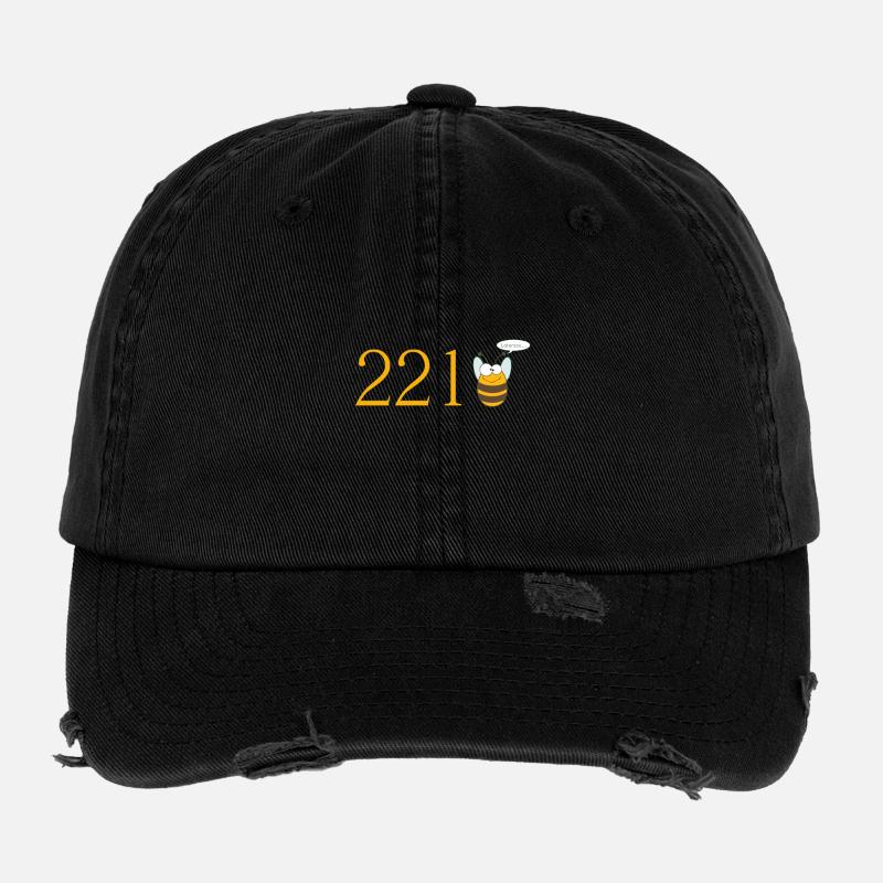 221bee Casquette vintage effet usé Flexfit