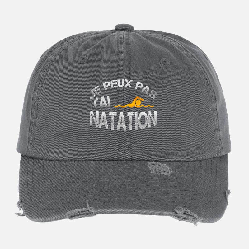 Natation Casquette vintage effet usé Flexfit