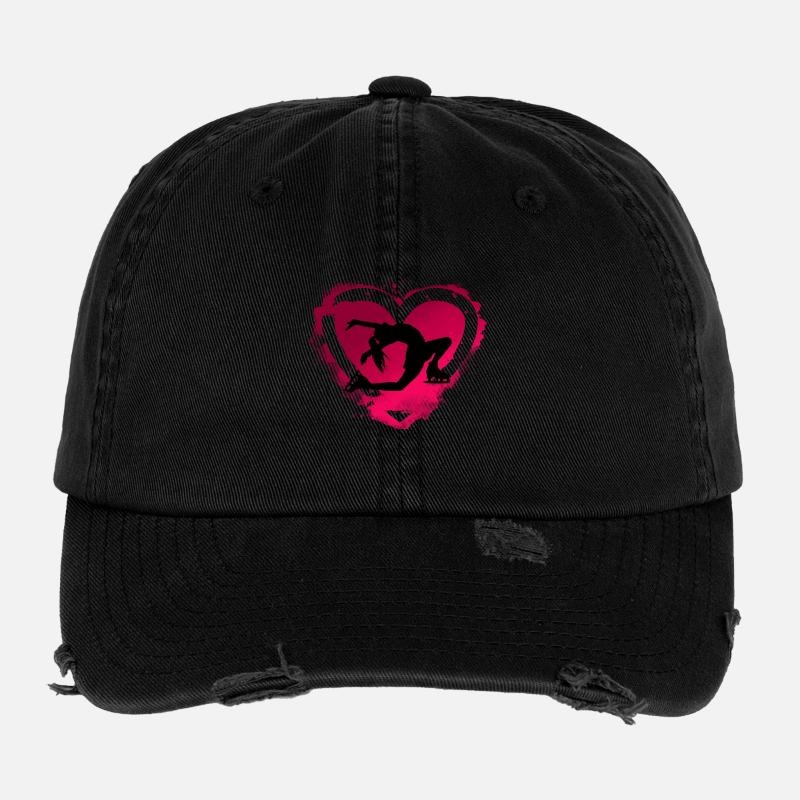 Eiskunstlauf Flexfit Vintage Destroyed Cap
