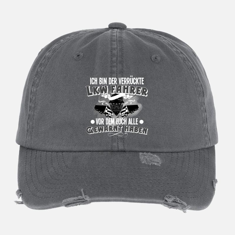 Lkw Fahrer Flexfit Vintage Destroyed Cap