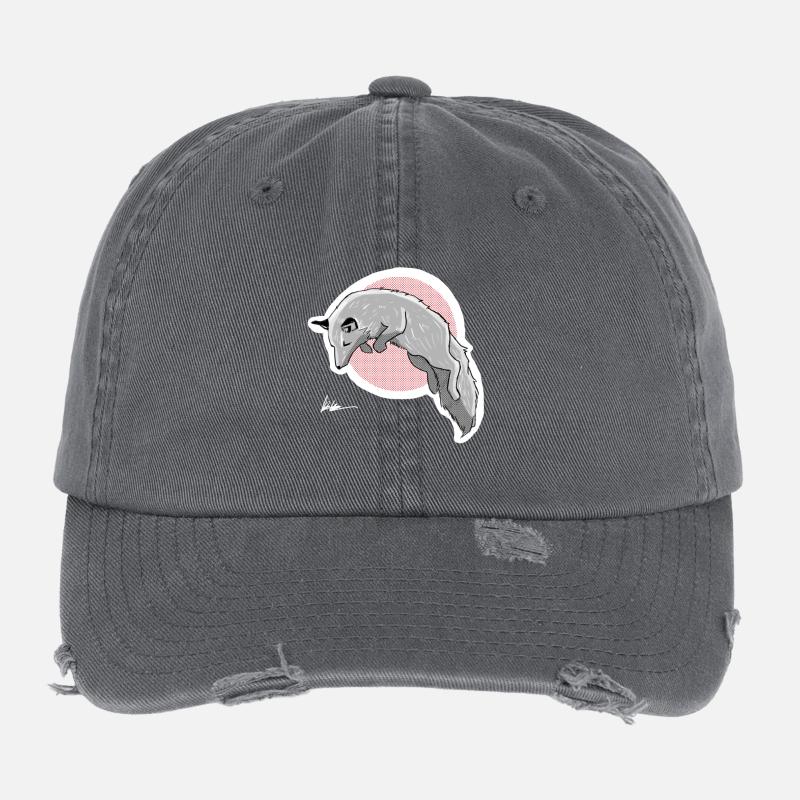 Jagd Schneefuchs Flexfit Vintage Destroyed Cap