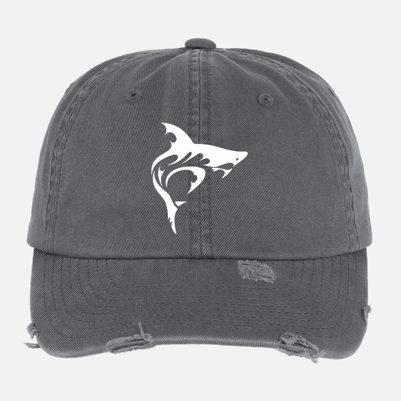 Requin Casquette vintage effet usé Flexfit