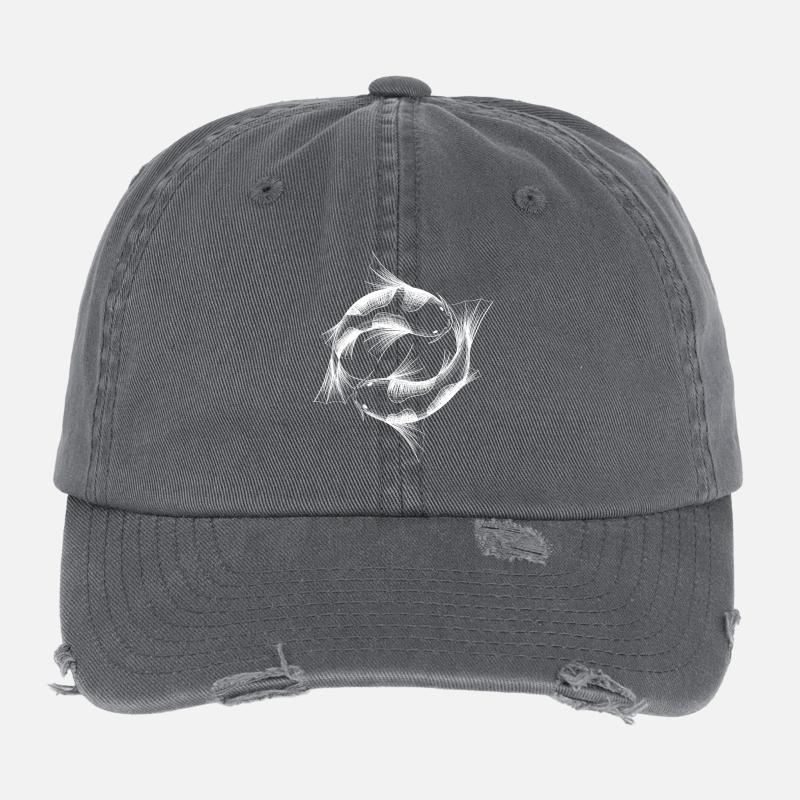 Kois Casquette vintage effet usé Flexfit