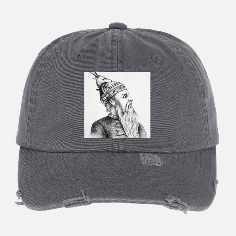 Skenderbeu Flexfit Vintage Destroyed Cap