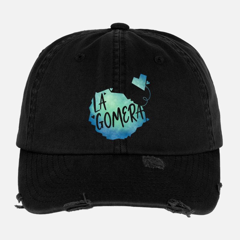 La Gomera Flexfit Vintage Destroyed Cap