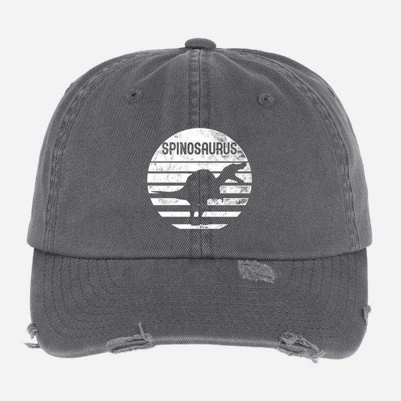 SPINOSAURUS Flexfit Vintage Destroyed Cap