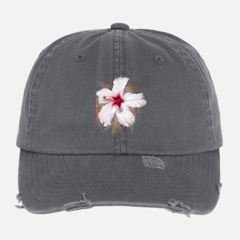 Flower Casquette vintage effet usé Flexfit