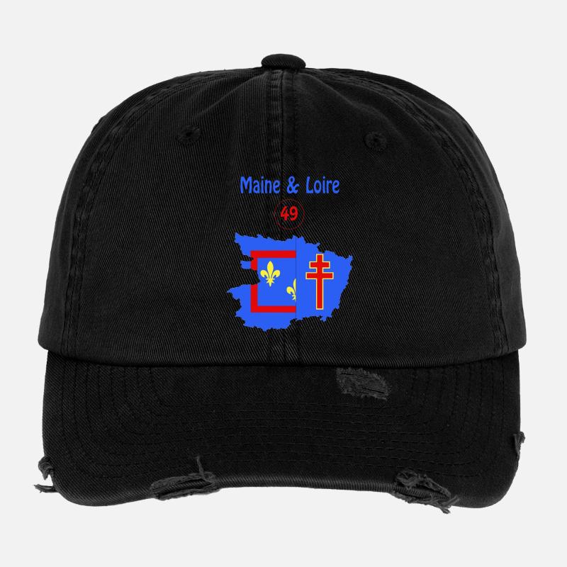 Maine & Loire Flexfit Vintage Destroyed Cap