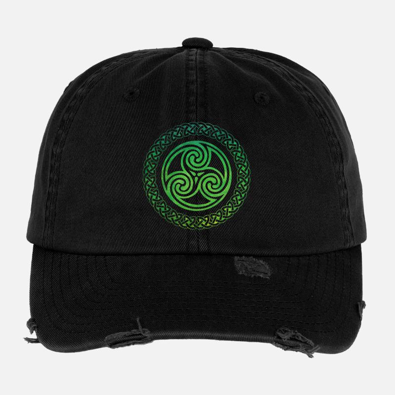 Celtic Knot Flexfit Vintage Destroyed Cap